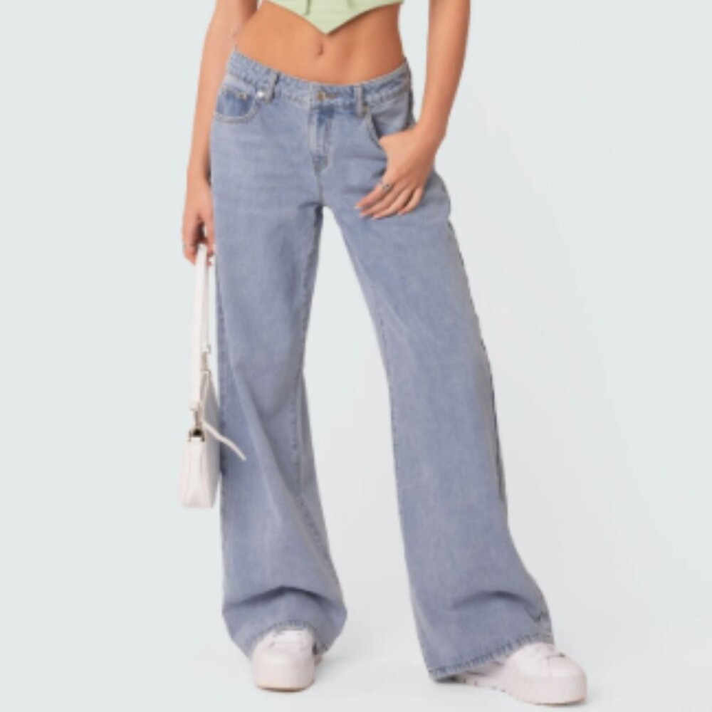 Raelynn Wide Leg Jeans by EDIKTED—NEW/Never worn